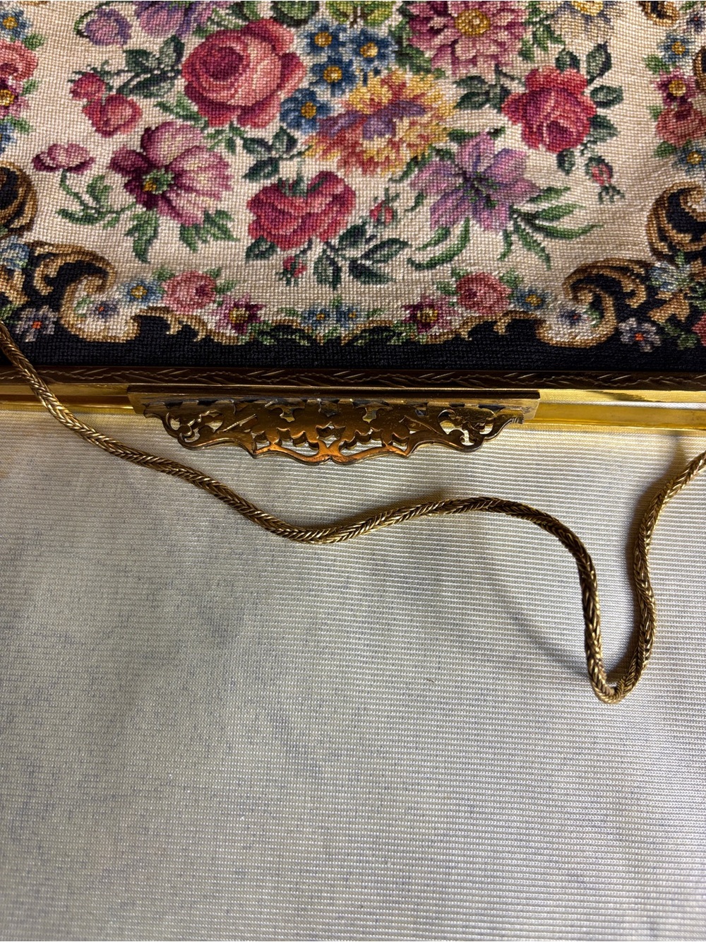 Petite Pointe JB & Co Vienna Handiwork Top-Handle Bag - Picture 9 of 12
